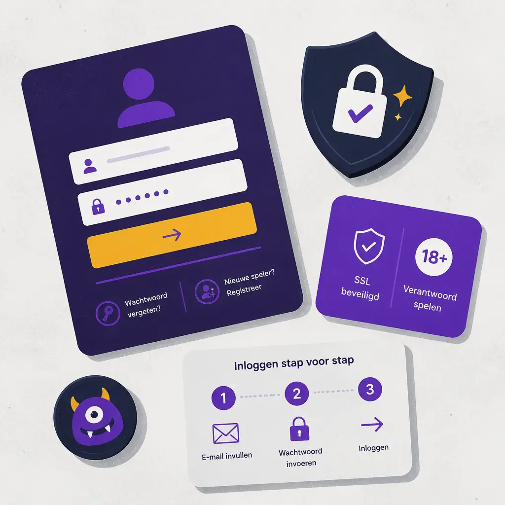 SlotMonster inloggen visual guide for SlotMonster Casino
